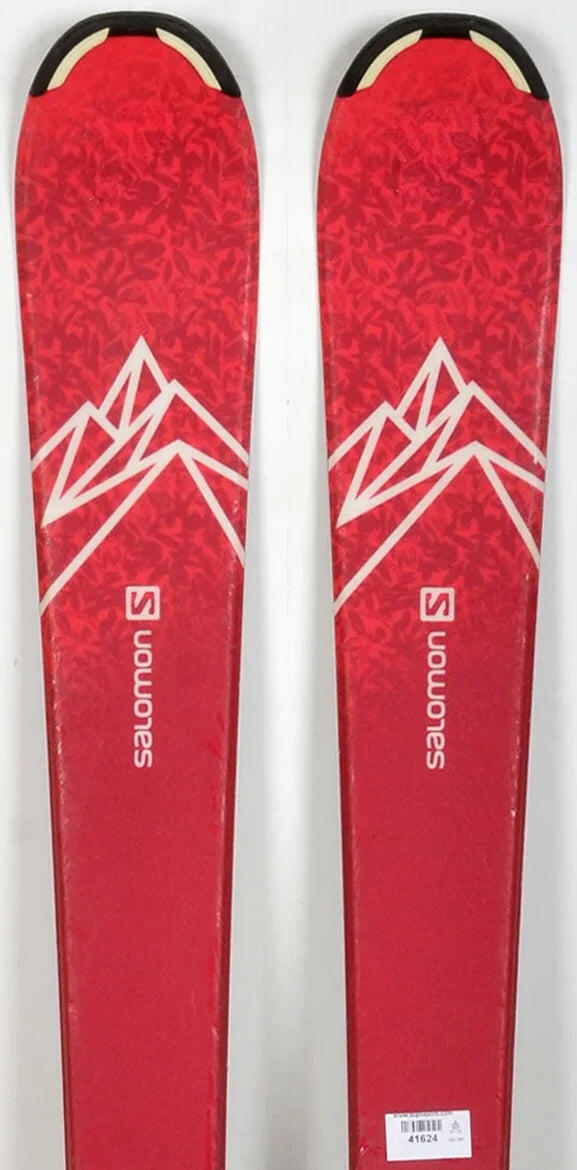 SALOMON RECONDITIONNE - Skis junior Salomon QST LUX JR red - BON