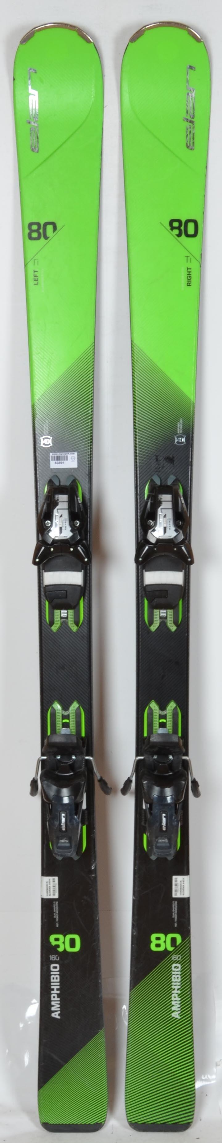 RECONDITIONNE - Skis Elan AMPHIBIO 80 Ti PS - BON 2/5