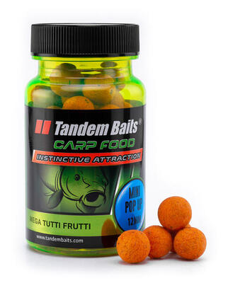 Carp food perfection mini pop-up boilies mega tutti frutti 12mm/30g
