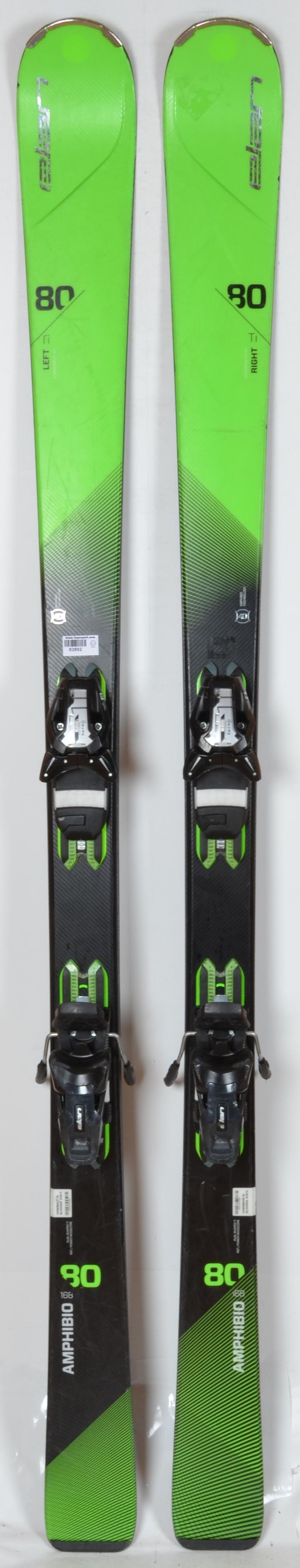 RECONDITIONNE - Skis Elan AMPHIBIO 80 Ti PS - BON 4/5