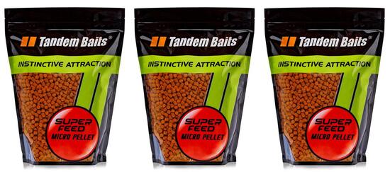 Micro-pellet karpiowy SuperFeed 6 mm / 1 kg – Zestaw Rybny (3 sztuki)