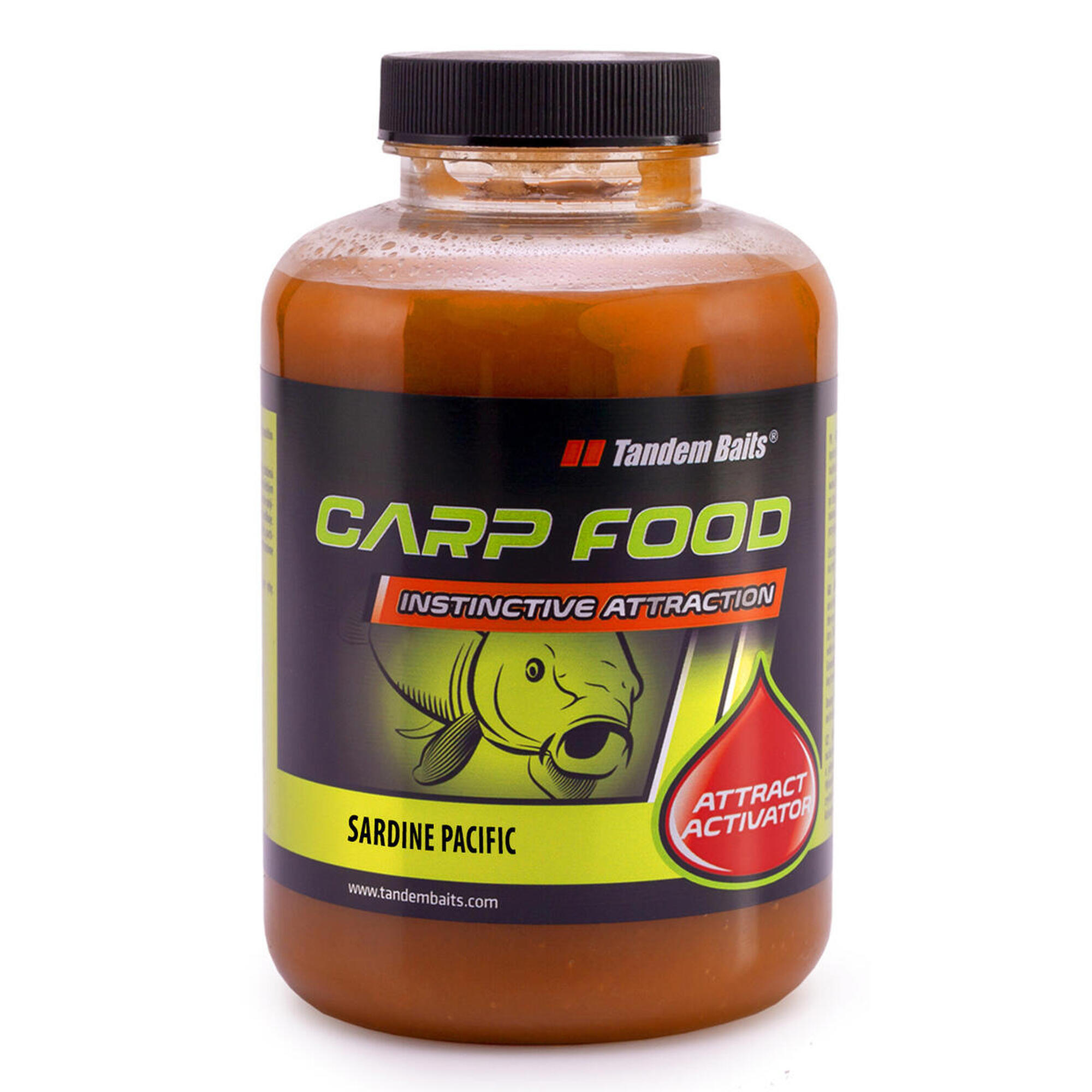TANDEM BAITS Attract Activator Carp Food Pacifická Sardinka 500ml