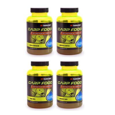 Carp food pva booster fish master mix 300ml 4-pack set