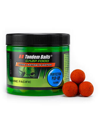 Carp food perfection pop-up boilies pacifische sardine 16mm/70g