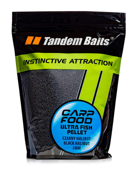 Pellet Carpa Carp Food Black Halibut 2mm 1kg