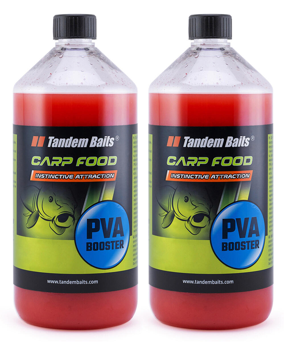 TANDEM BAITS Booster do PVA Carp Food Ovocný Mix 1000ml 2ks
