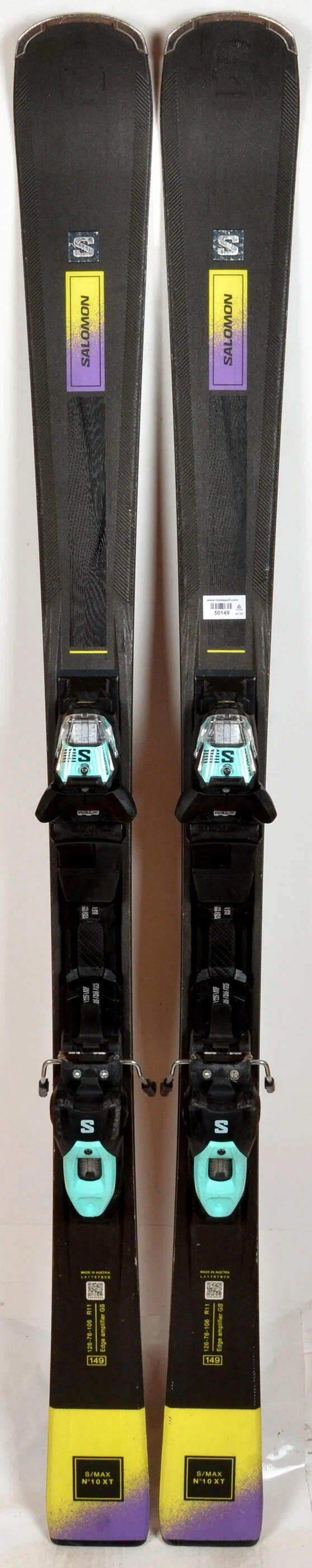 RECONDITIONNE - Skis Salomon S/MAX N°10 XT - BON 2/2