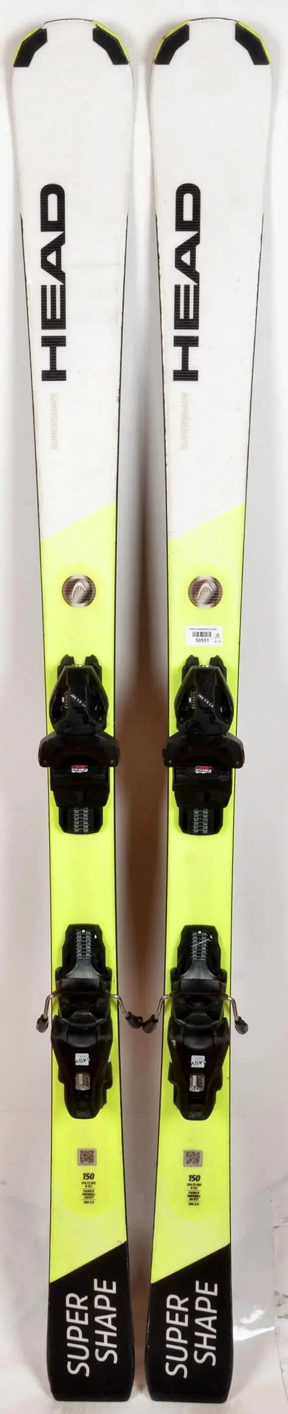 REONDITIONNE - Skis junior Head SUPERSHAPE SLR PRO JRS - CORRECT 3/3