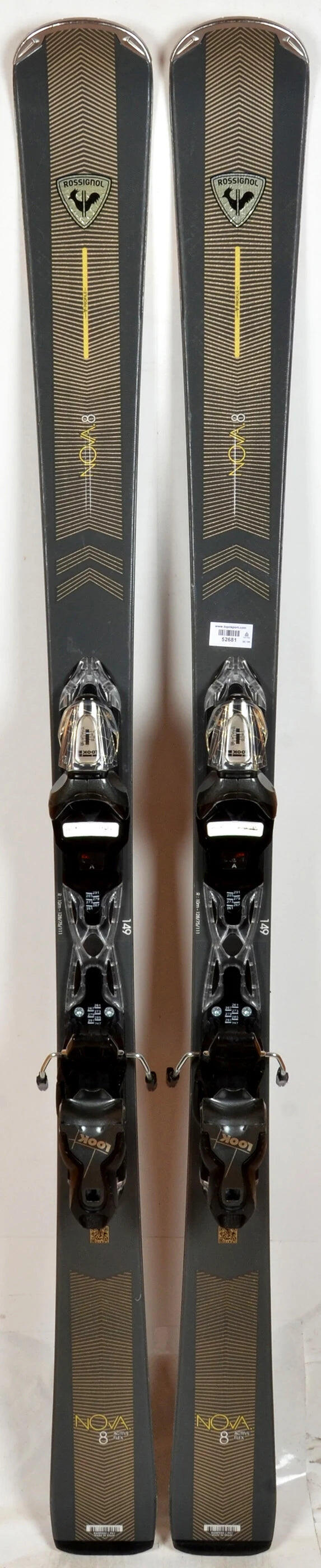 ROSSIGNOL RECONDITIONNE - Skis Rossignol NOVA 8 CA black - BON