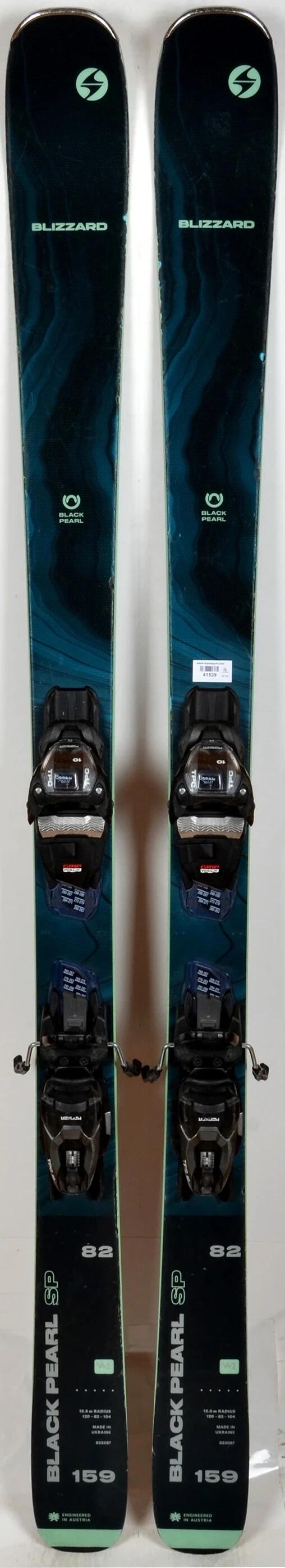 REONDITIONNE - Skis Blizzard BLACK PEARL 82 SP blue - CORRECT 4/4