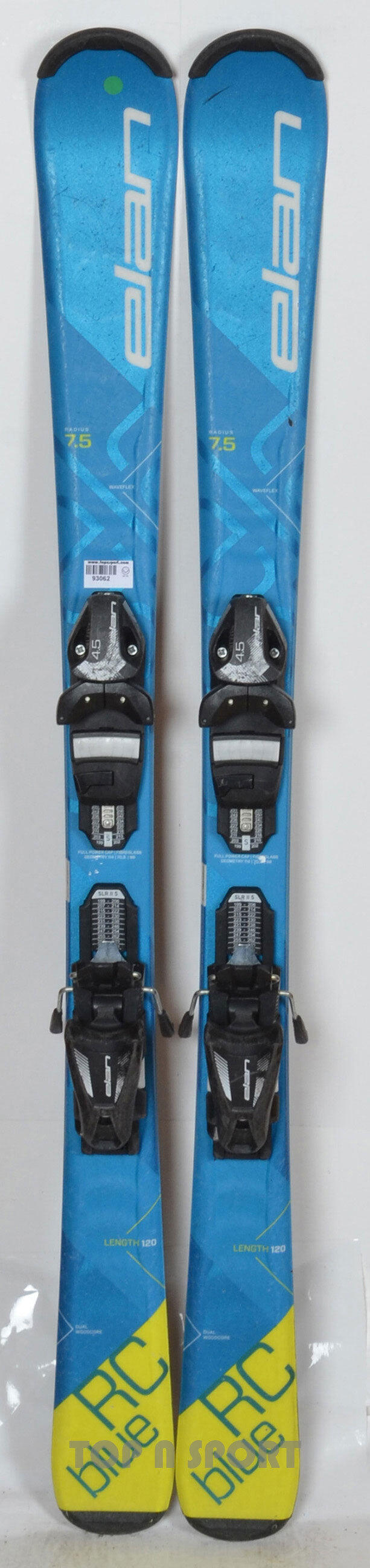 RECONDITIONNE - Skis junior Elan RC BLUE Shift - BON 4/5