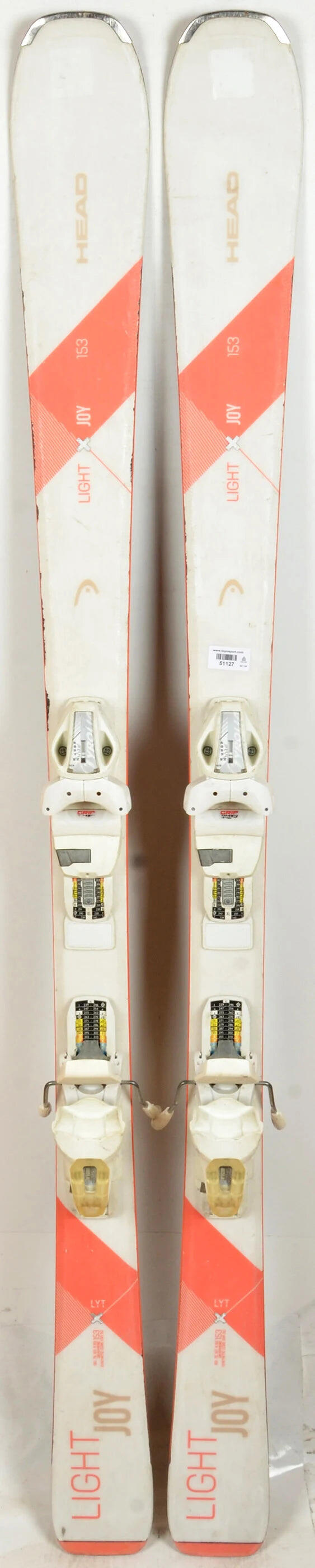 HEAD RECONDITIONNE - Skis Head LIGHT JOY white / orange - BON