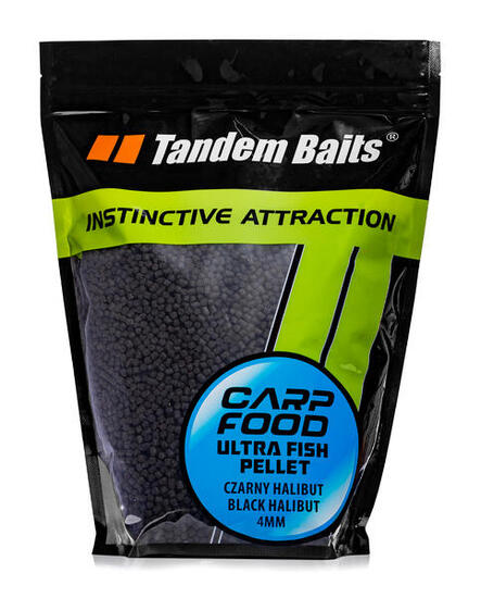 Pellet Carpa Carp Food Black Halibut 4mm 1kg