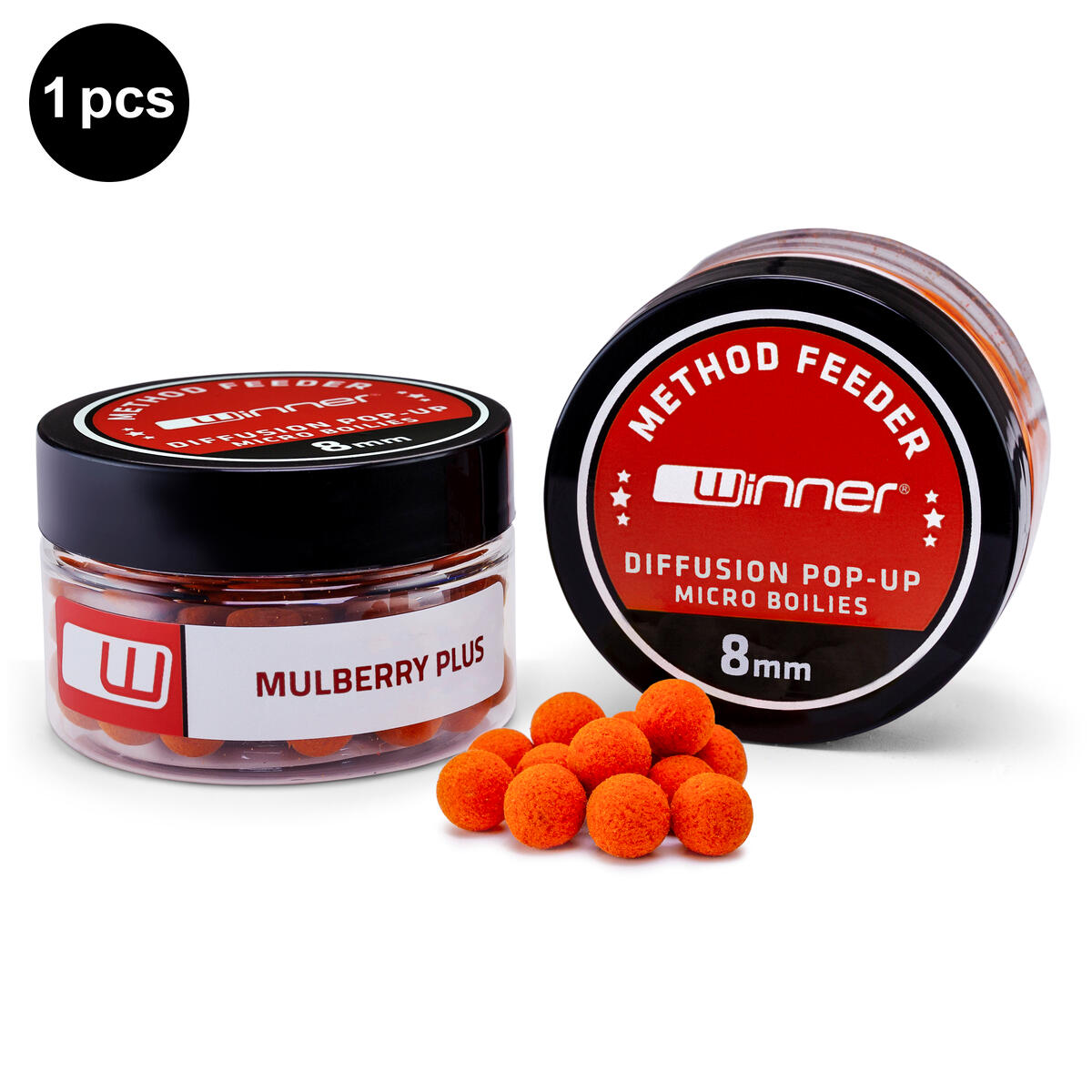 Przynęty do metody Diffusion Micro Boilies 8mm/20g Morwa Plus