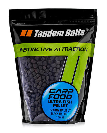 Pellet Carpa Carp Food Black Halibut 10mm 1kg