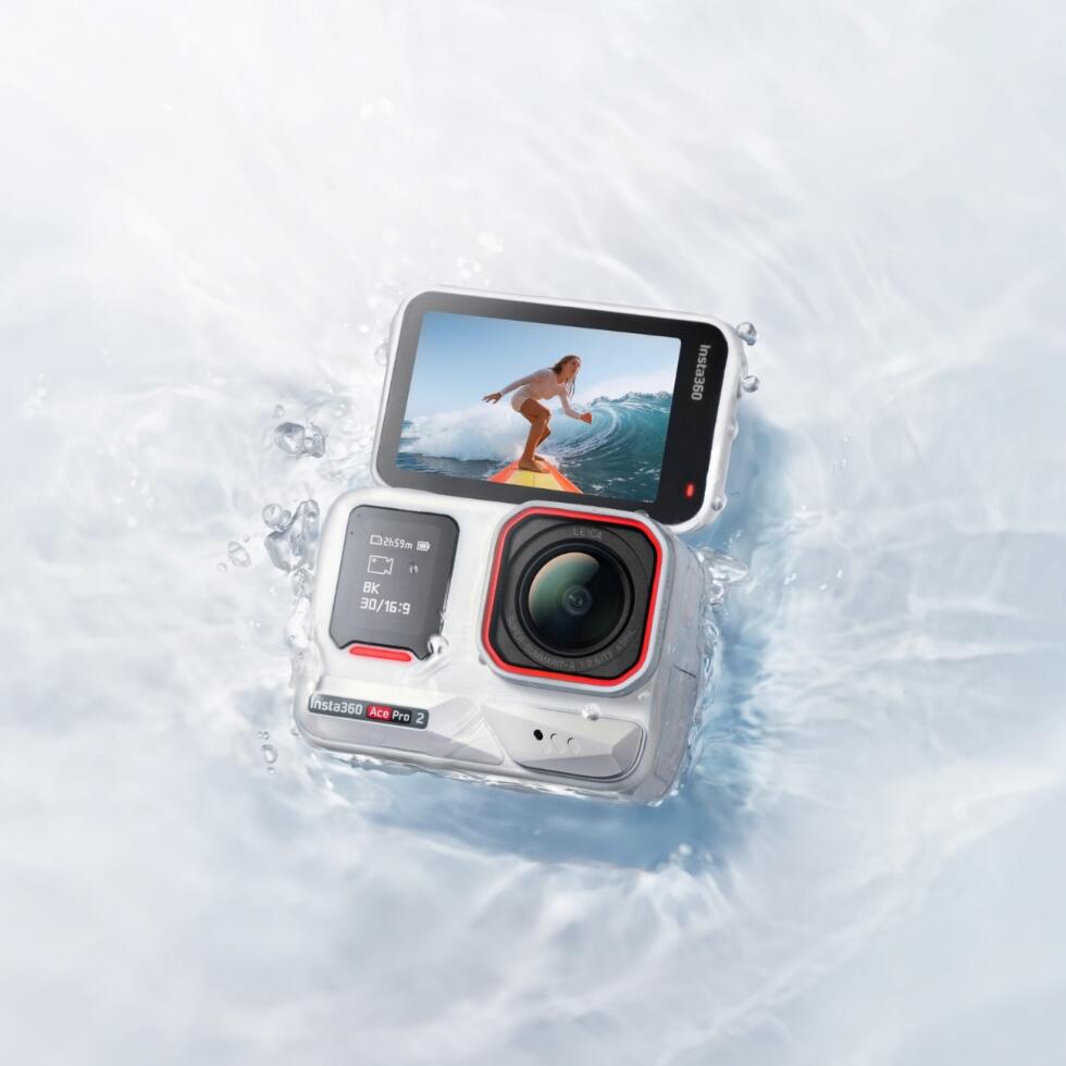 Action Camera Videocamera Insta360 Ace Pro 2 Bianco Xplorer Bundle 5/6