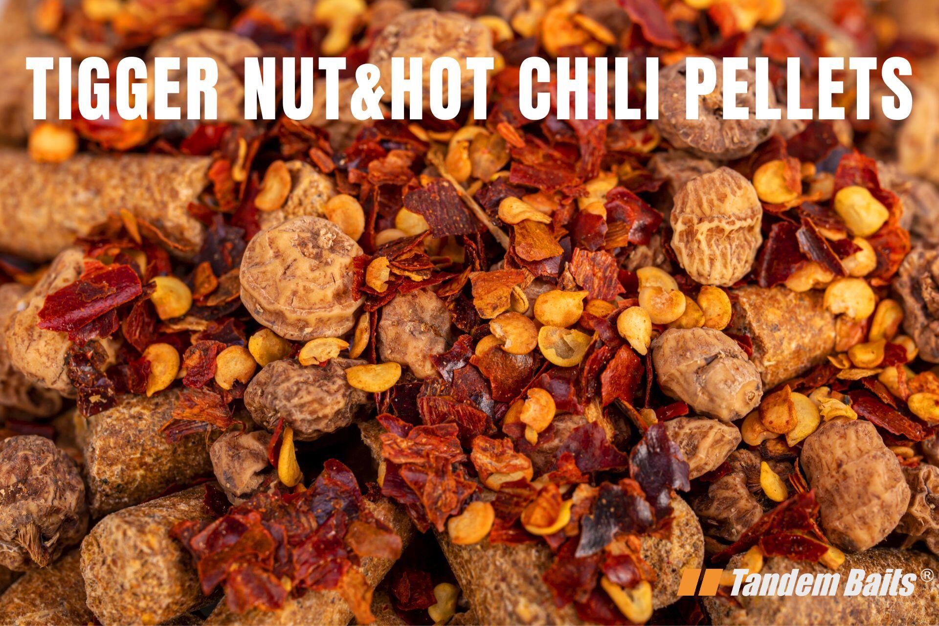 Carp Food Karper Pellets Tijgernoot & Hot Chili 8mm 1kg 2/7