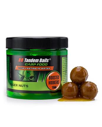 Kulki haczykowe Carp Food Boosted Hookers 18mm/300g Orzech Tygrysi