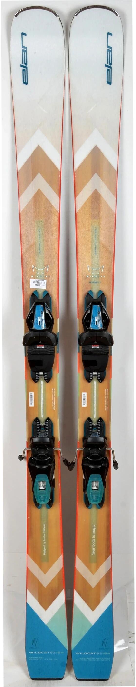 REONDITIONNE - Skis Elan WILDCAT 82 Justine Hutteau - CORRECT 1/1