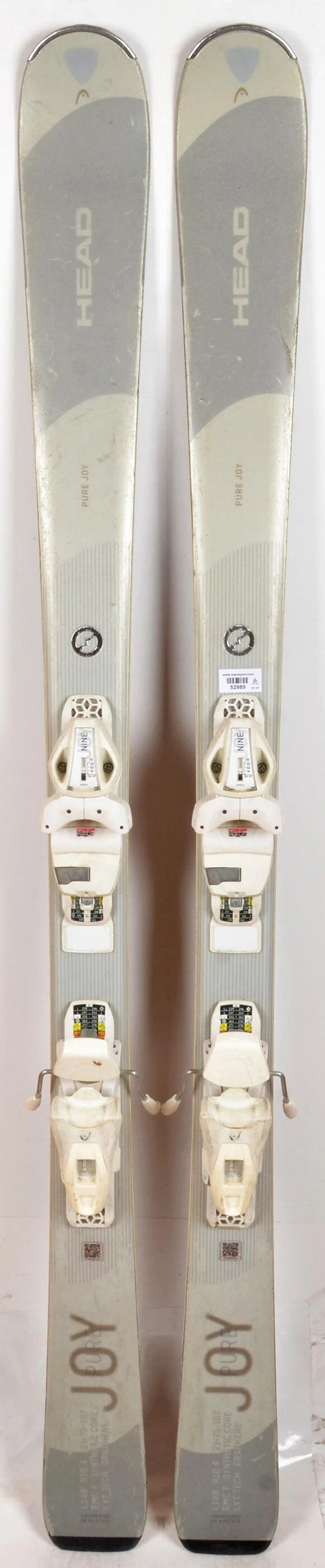 RECONDITIONNE - Skis Head PURE JOY full White - BON 1/1
