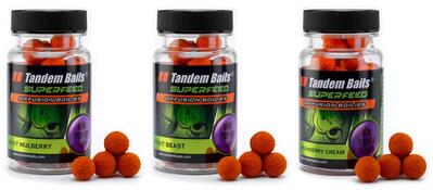 Superfeed diffusion pop-up mini boilies fruity set 12mm 30g 3-pack set