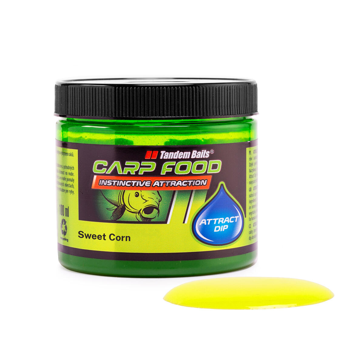 TANDEM BAITS Dip Carp Food Attract Sladká kukuřice 100ml