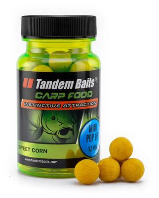 Carp food perfection mini pop-up boilies zoete maïs 12mm/30g