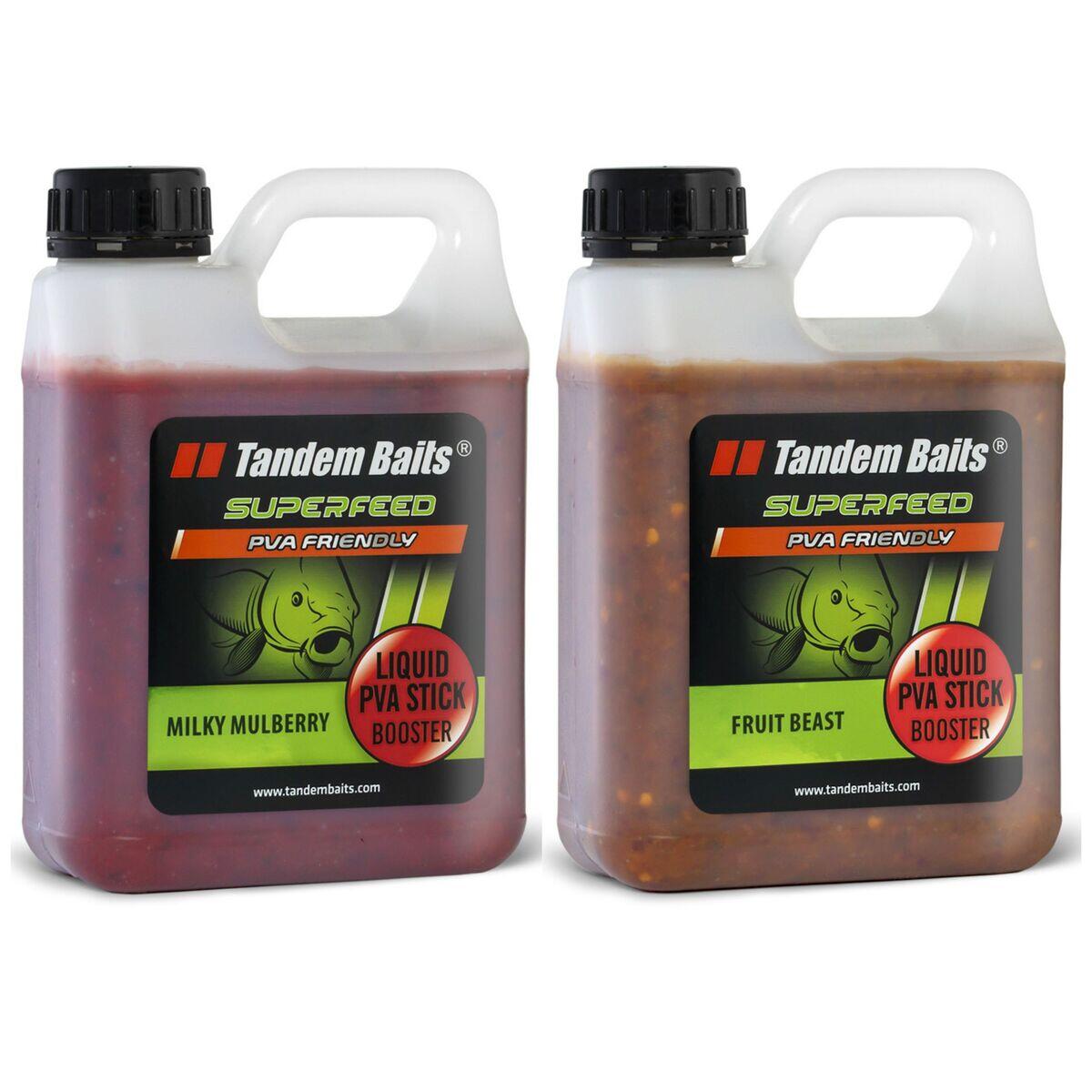 TANDEM BAITS Booster do PVA SuperFeed Liquid Carp Ovocný Mix 1000ml 2ks