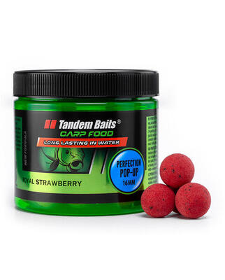 Carp food perfection pop-up boilies perfect strawberry 16mm/70g