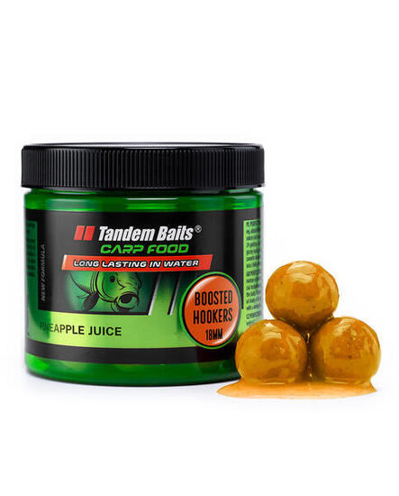Kulki haczykowe Carp Food Boosted Hookers 18mm/300g Ananasowy Sok