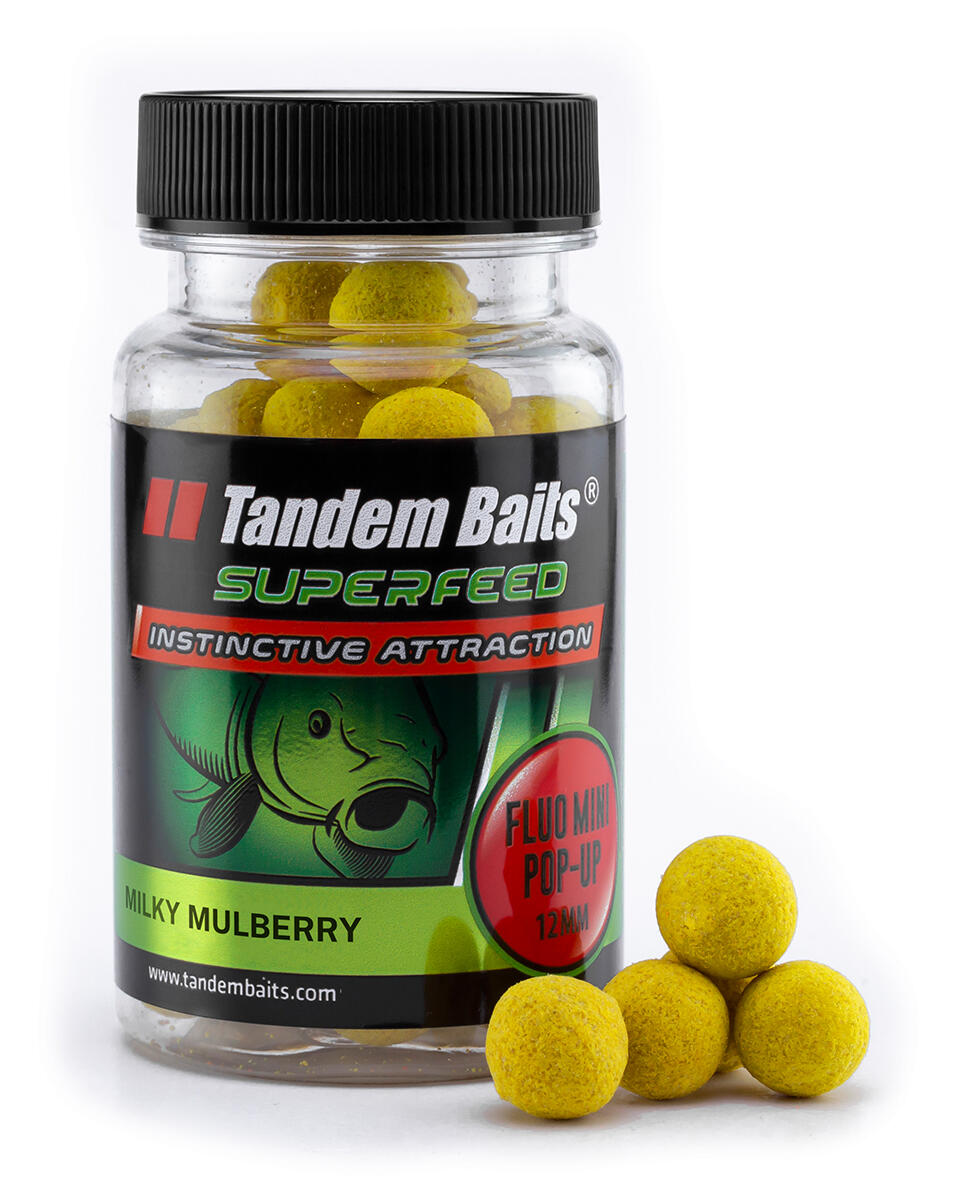 Mini Pop-Up SuperFeed Fluo Milky Mulberry 12mm 30g 1/7