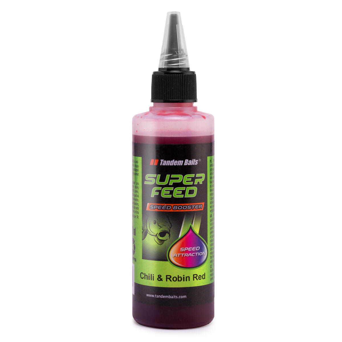 TANDEM BAITS Booster SuperFeed Speed Chili & Robin Red 100ml