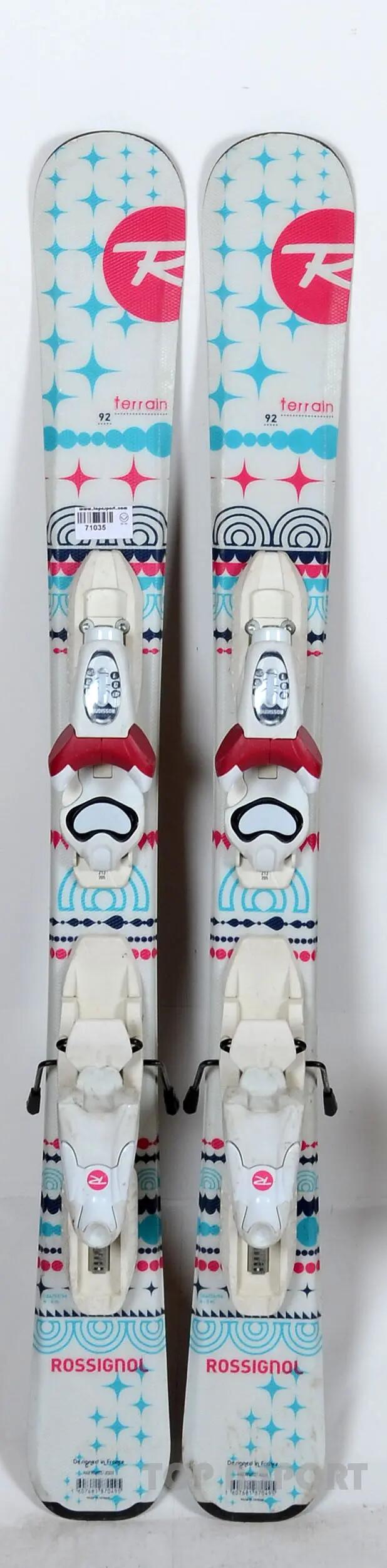 RECONDITIONNE - Skis junior Rossignol TERRAIN GIRL KID  - BON 2/3