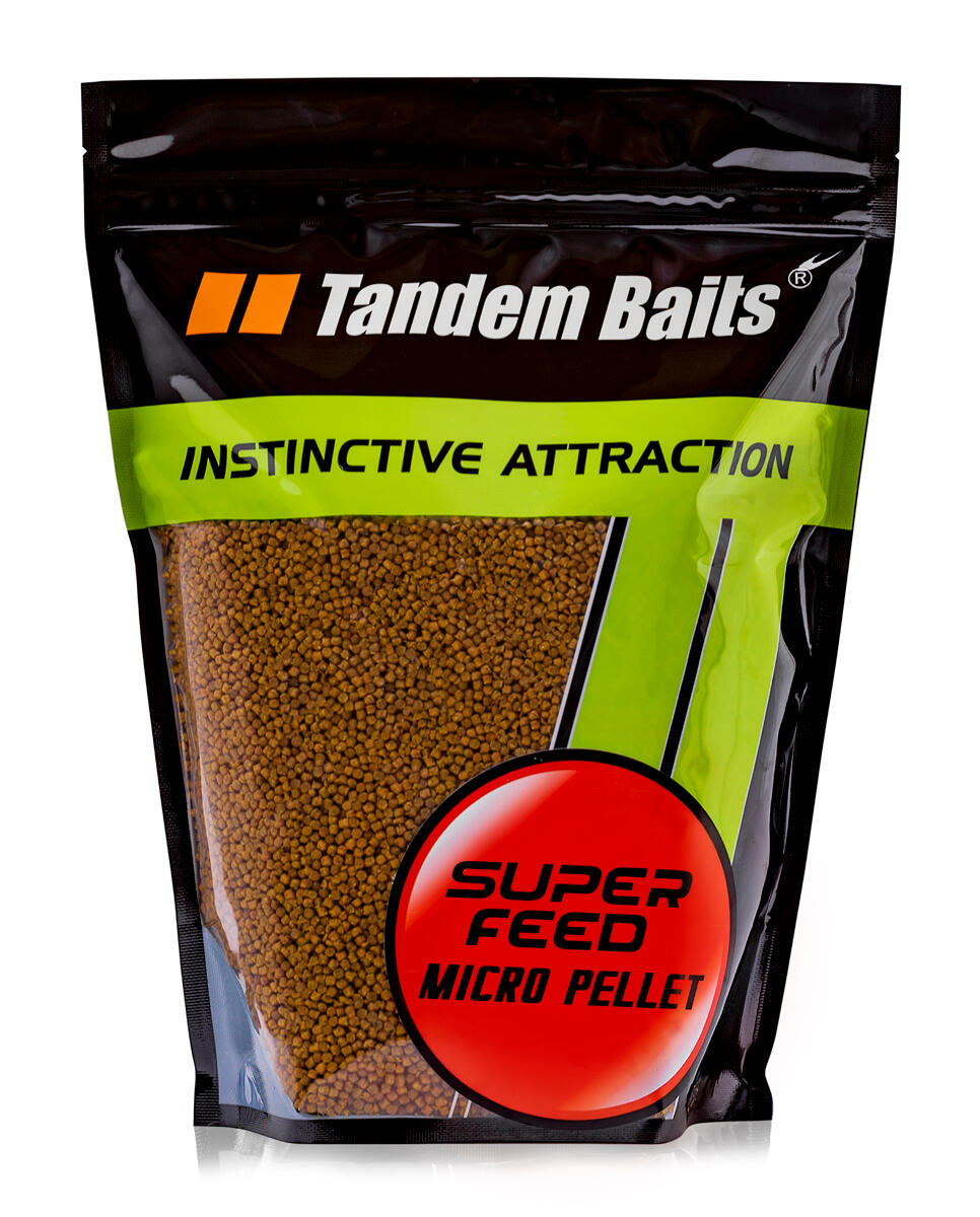 TANDEM BAITS Pelety SuperFeed Micro Carp Kokos & Vanilka 2mm 1kg