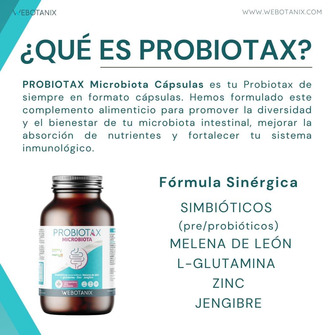 WeBotanix Probiotax Microbiota Cápsulas 60 cápsulas 3/7