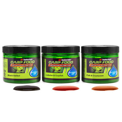 Carp food attract dip fish mix 100ml 3-pack set