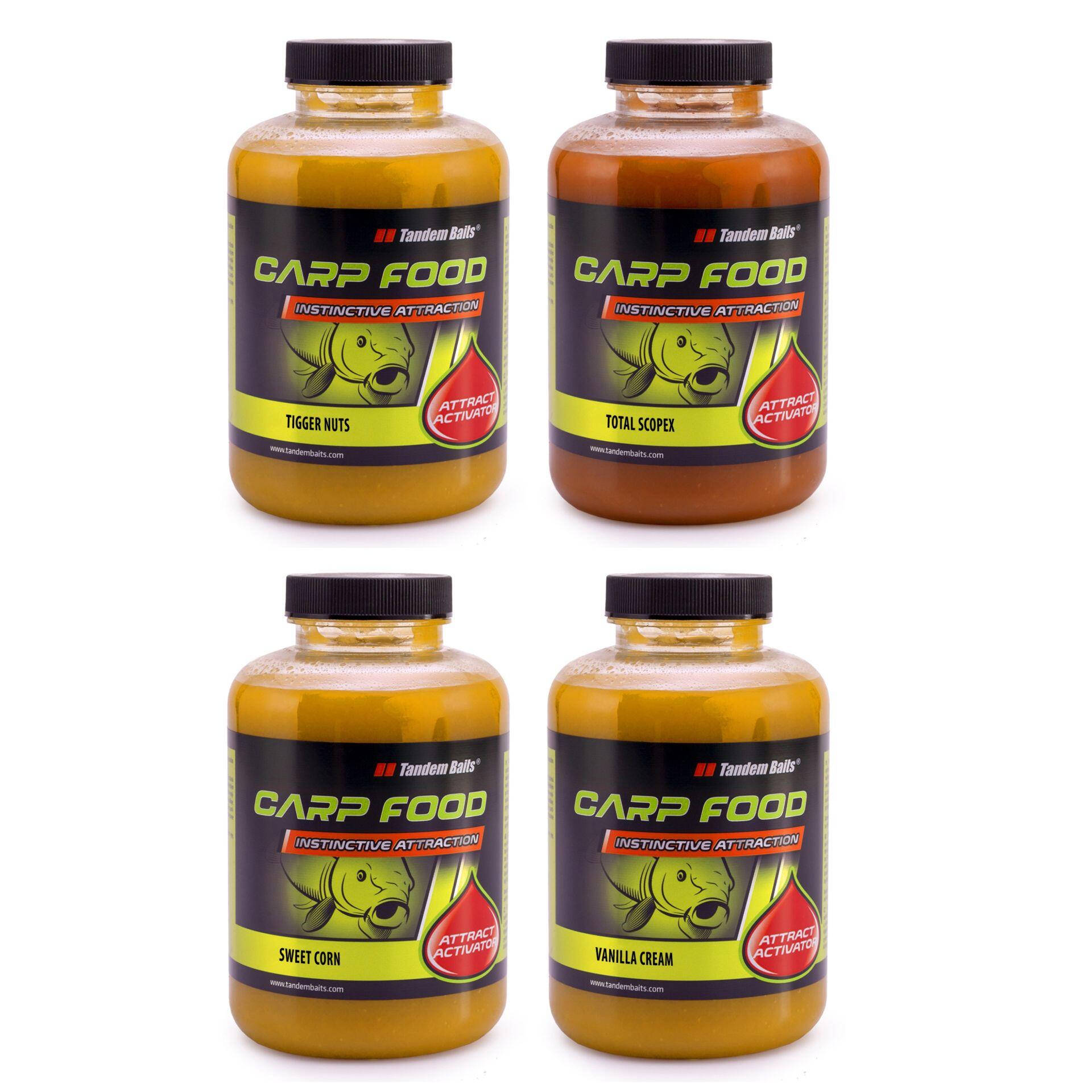 TANDEM BAITS Attract Activator Carp Food Sweet Master Mix 500ml 4ks
