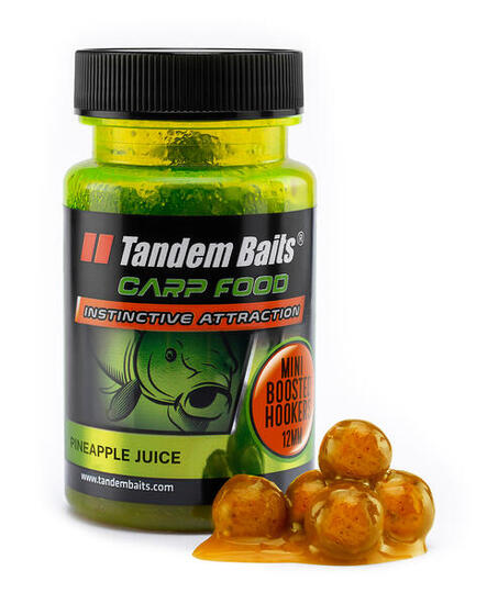 Mini kulki haczykowe Carp Food Boosted Hookers 12mm/50g Ananasowy Sok