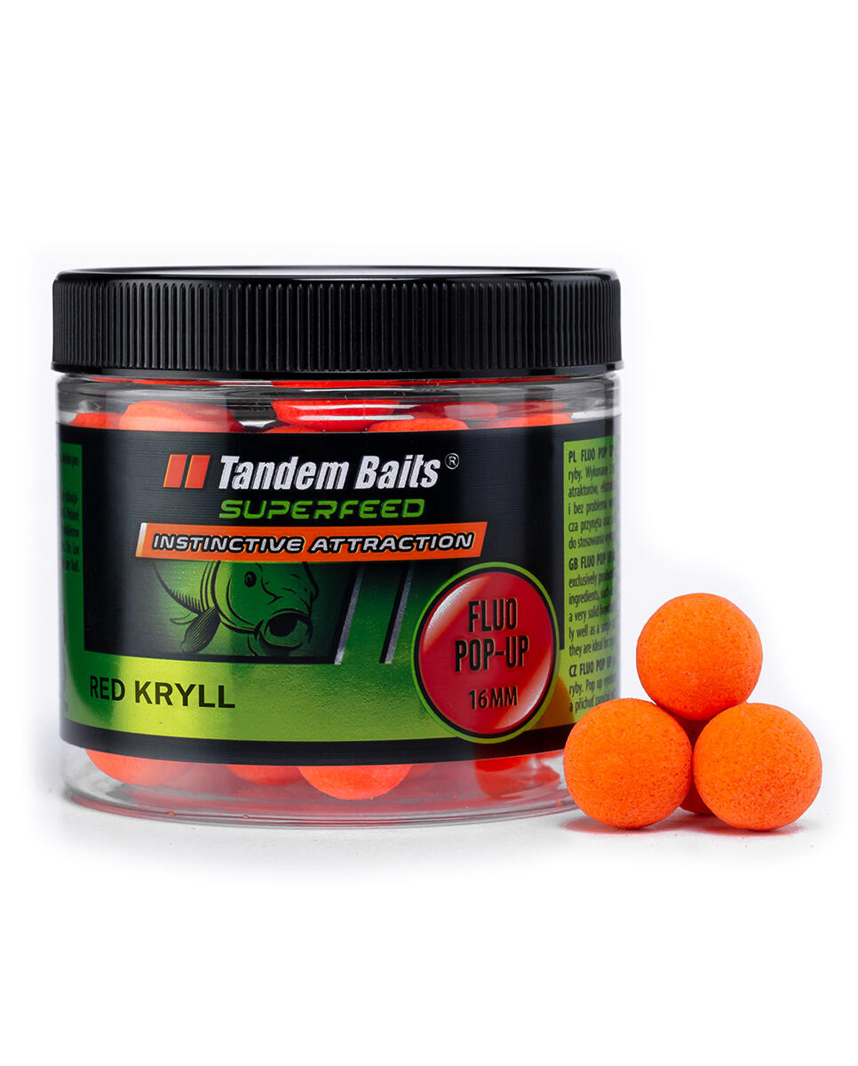 Pop-up Carpe Tandem Baits SuperFeed Diffusion – Chilli Robin Red, 16mm, 70g – Diffusion D’arômes Jusqu’à 20h, Pour Pêche En Hotspots