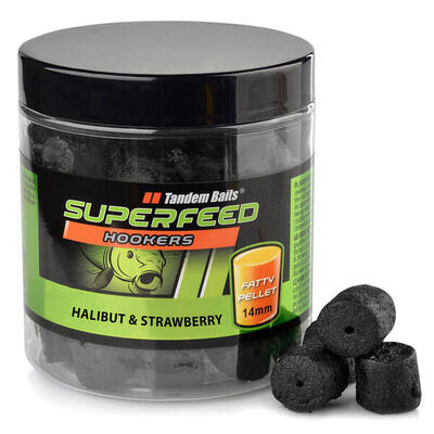 Pellet Innesco SuperFeed Fatty Halibut & Fragola 14mm 150g