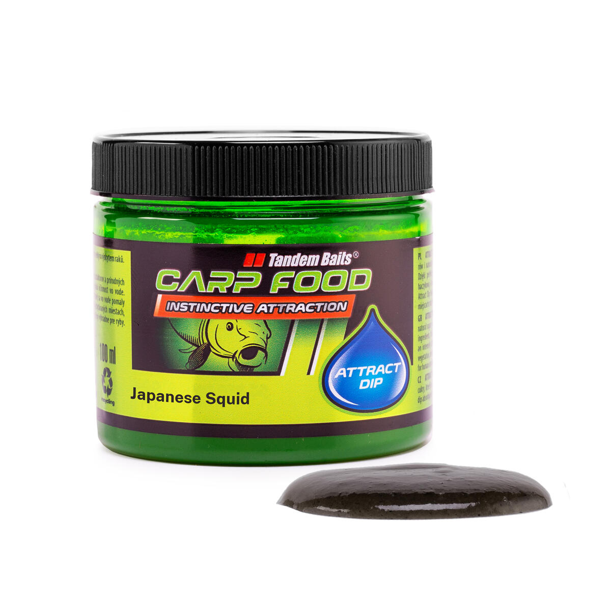 TANDEM BAITS Dip Carp Food Attract Japonská Oliheň 100ml