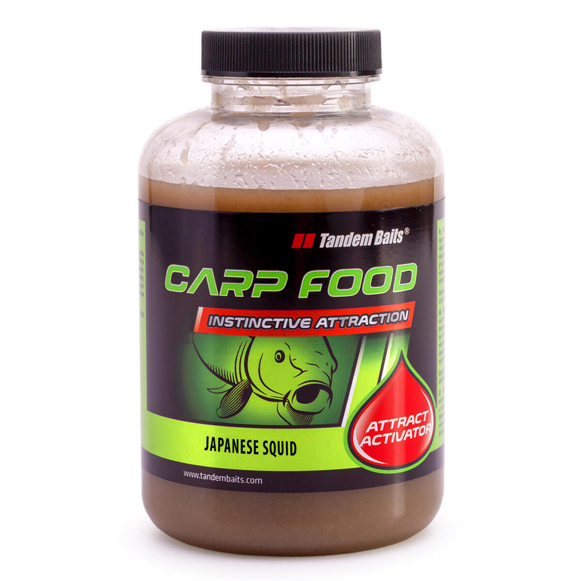 TANDEM BAITS Attract Activator Carp Food Japonská Oliheň 500ml