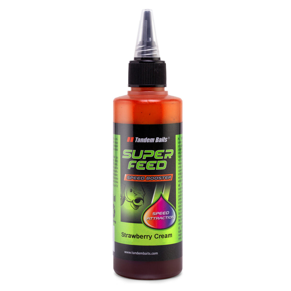 TANDEM BAITS Booster SuperFeed Speed Mléčná Moruše 100ml