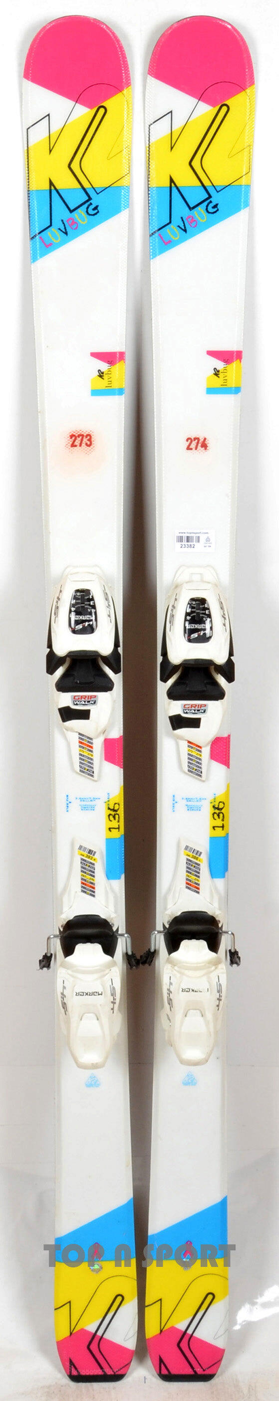 RECONDITIONNE - Skis junior K2 LUV BUG - BON 3/3