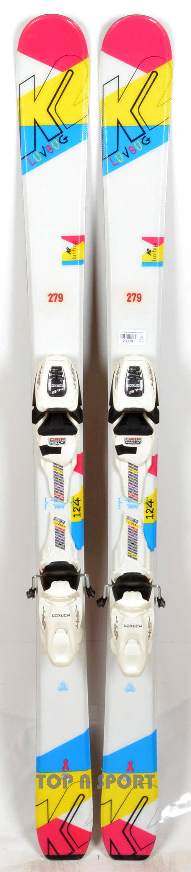 RECONDITIONNE - Skis junior K2 LUV BUG - BON 2/3