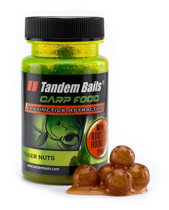 Mini kulki haczykowe Carp Food Boosted Hookers 12mm/50g Orzech Tygrysi