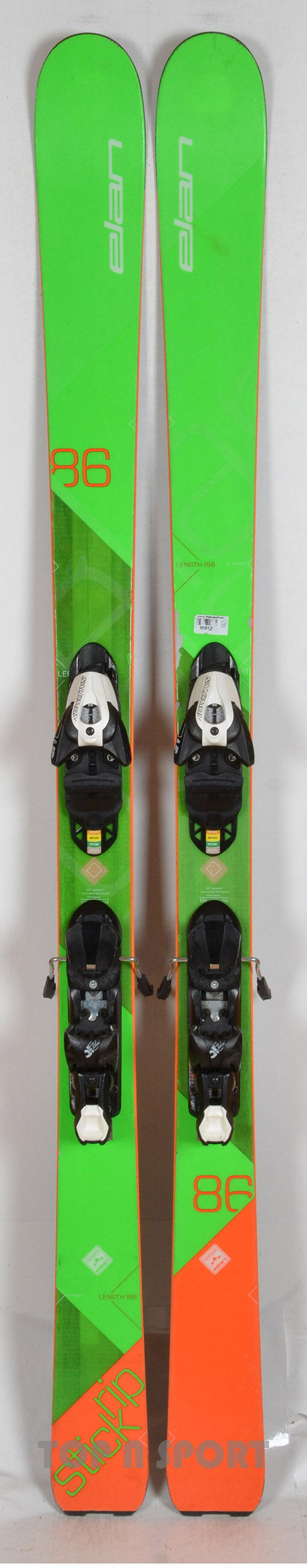 REONDITIONNE - Skis Elan RIPSTICK 86 - CORRECT 2/3