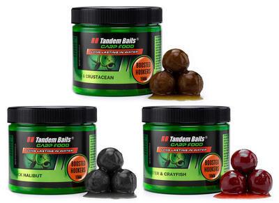 Carp food boosted boilies - hookers fish mix 3-pack set 18mm 300g
