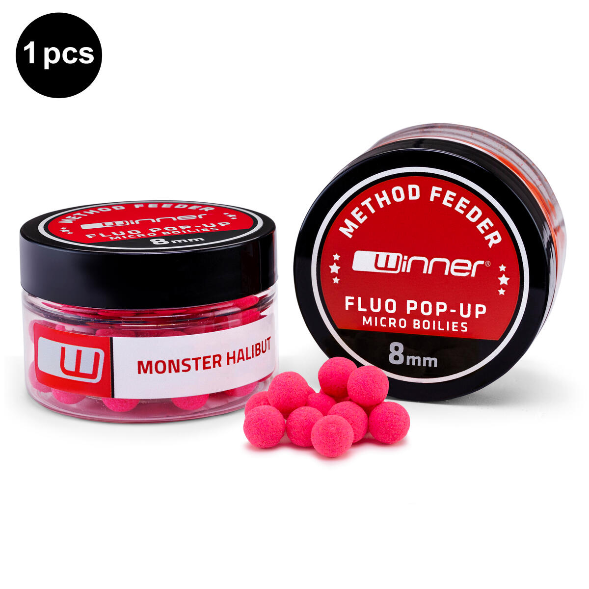 Mini Pop-Up Method/Feeder Monster Halibut 8mm/20g 2/7