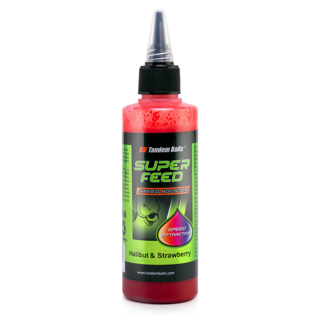 TANDEM BAITS Booster SuperFeed Speed Halibut & Jahoda 100ml